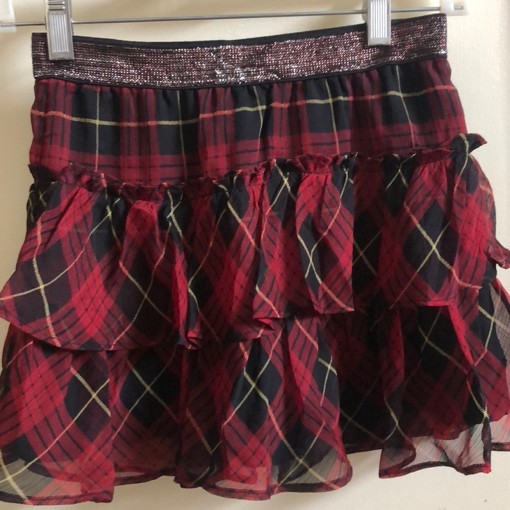 Girls plaid skirt